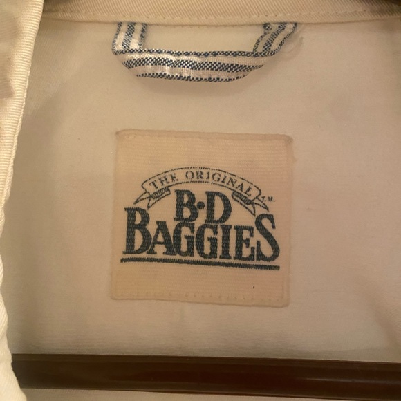 VINTAGE B•D Baggies White Jacket - Small - RETRO - Picture 2 of 10